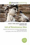 List of Renaissance Men