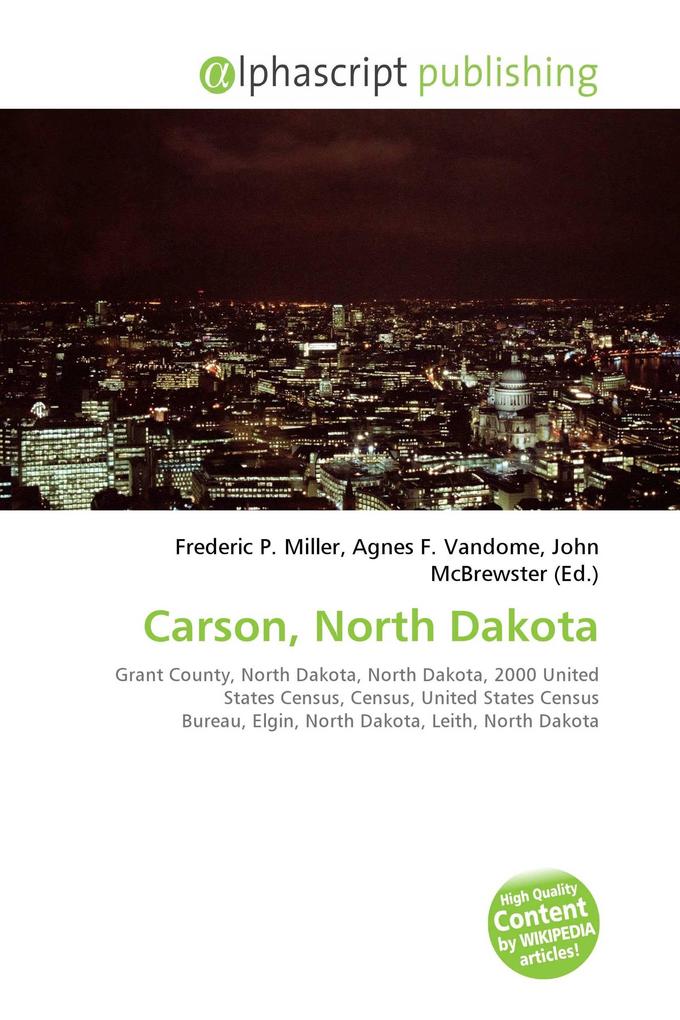 Carson North Dakota