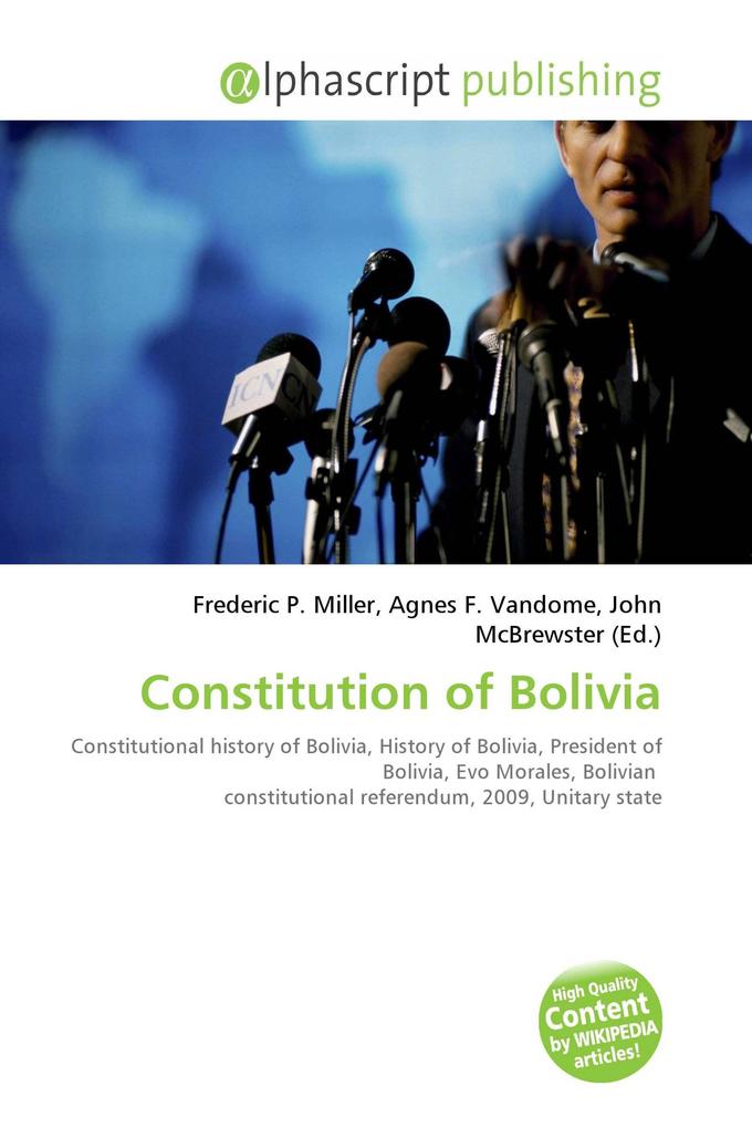Constitution of Bolivia