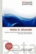 Walter G. Alexander