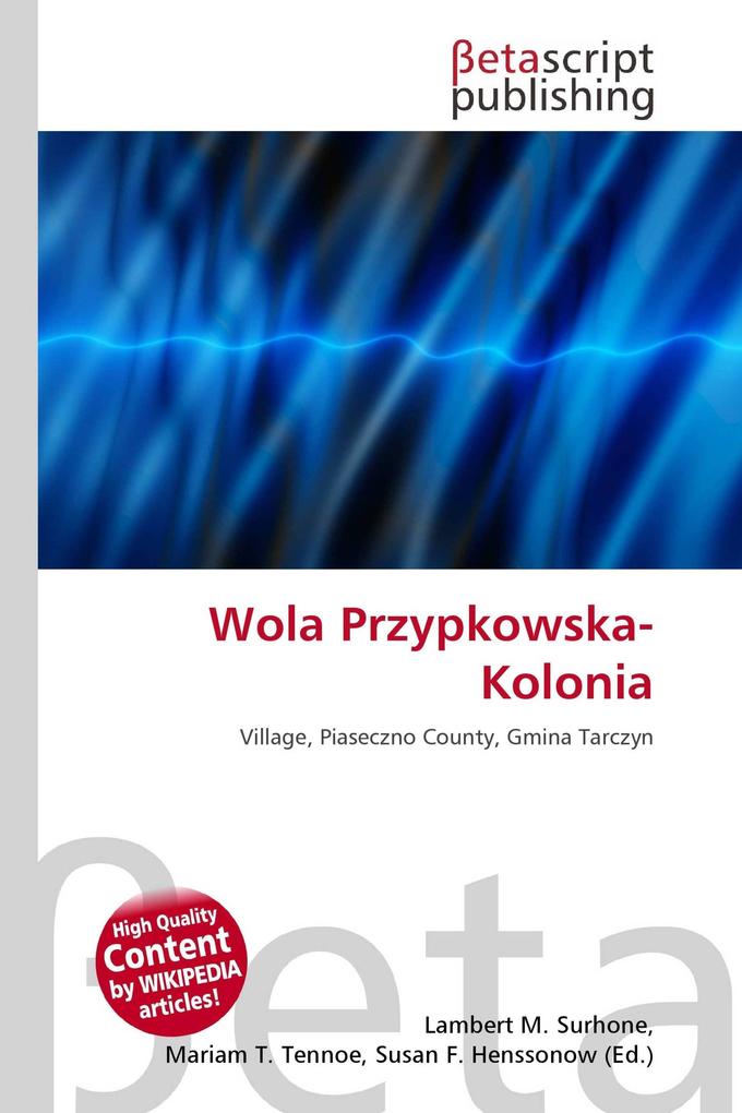 Wola Przypkowska-Kolonia