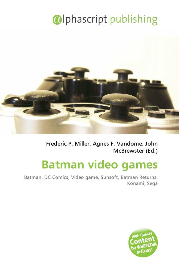 Batman video games