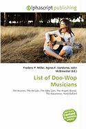 List of Doo-Wop Musicians