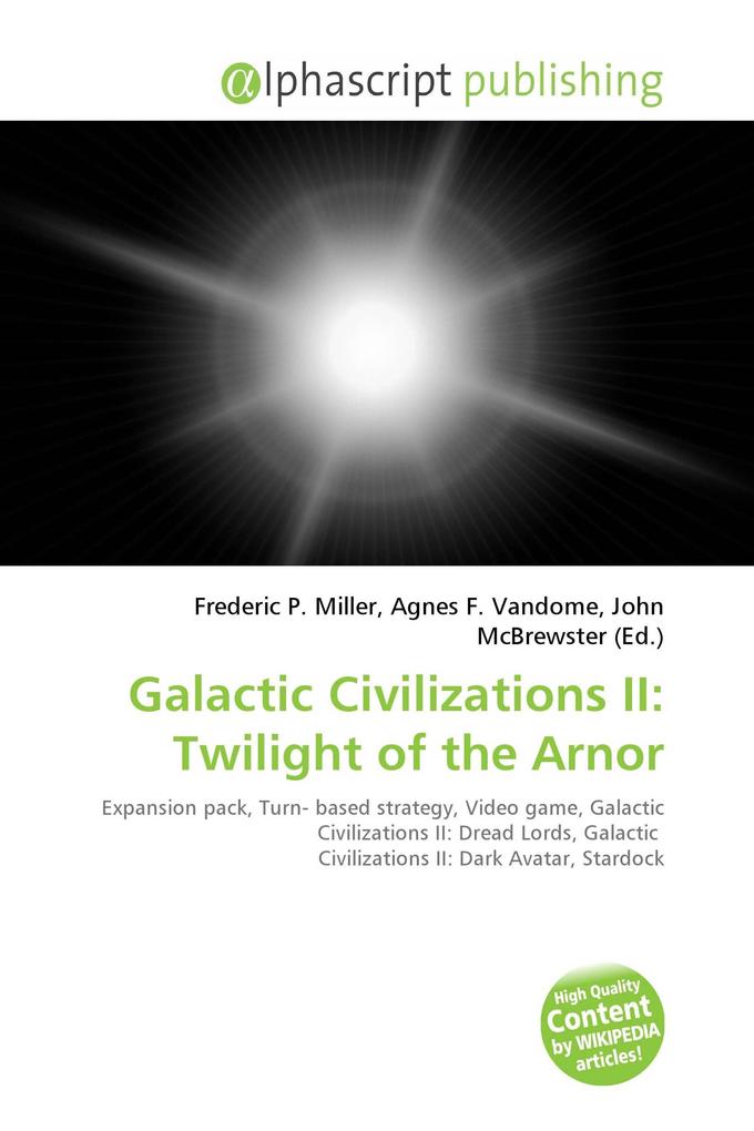 Galactic Civilizations II: Twilight of the Arnor