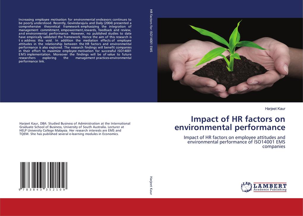 Impact of HR factors on environmental performance