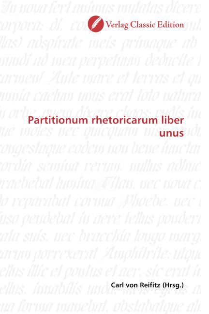 Partitionum rhetoricarum liber unus
