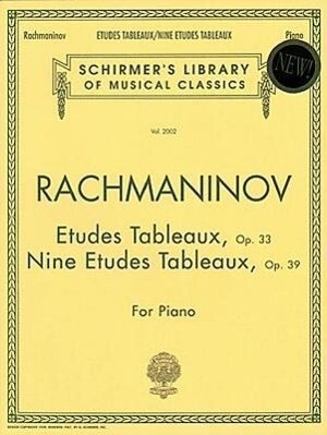 Etudes Tableaux Op. 33 & 39: Schirmer Library of Classics Volume 2002 Piano Solo - Sergei Rachmaninoff