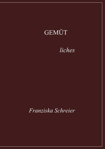 GEMÜTliches