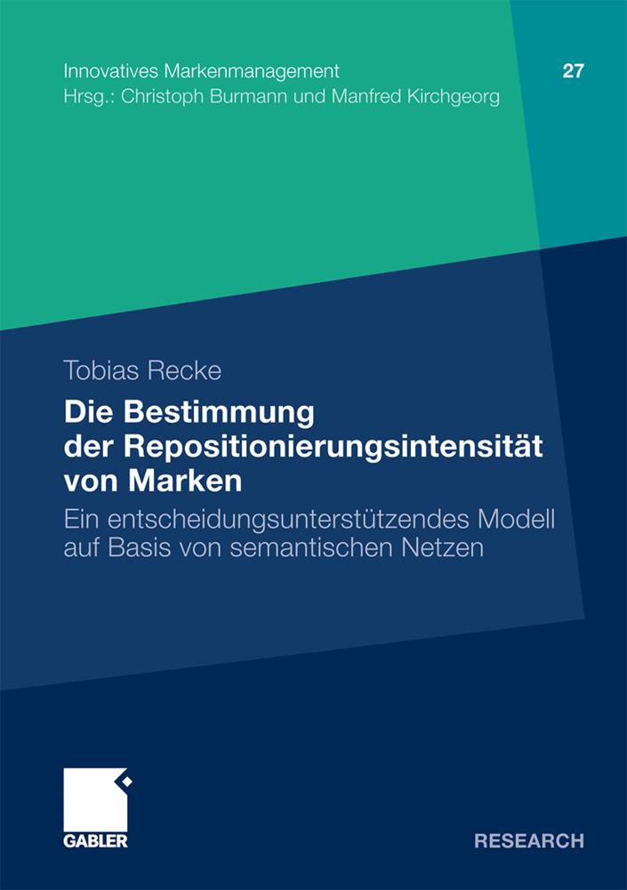 Die Bestimmung der Repositionierungsintensität von Marken - Tobias Recke