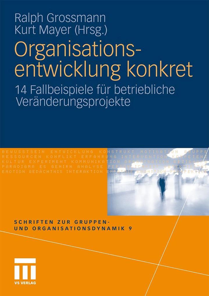 Organisationsentwicklung konkret