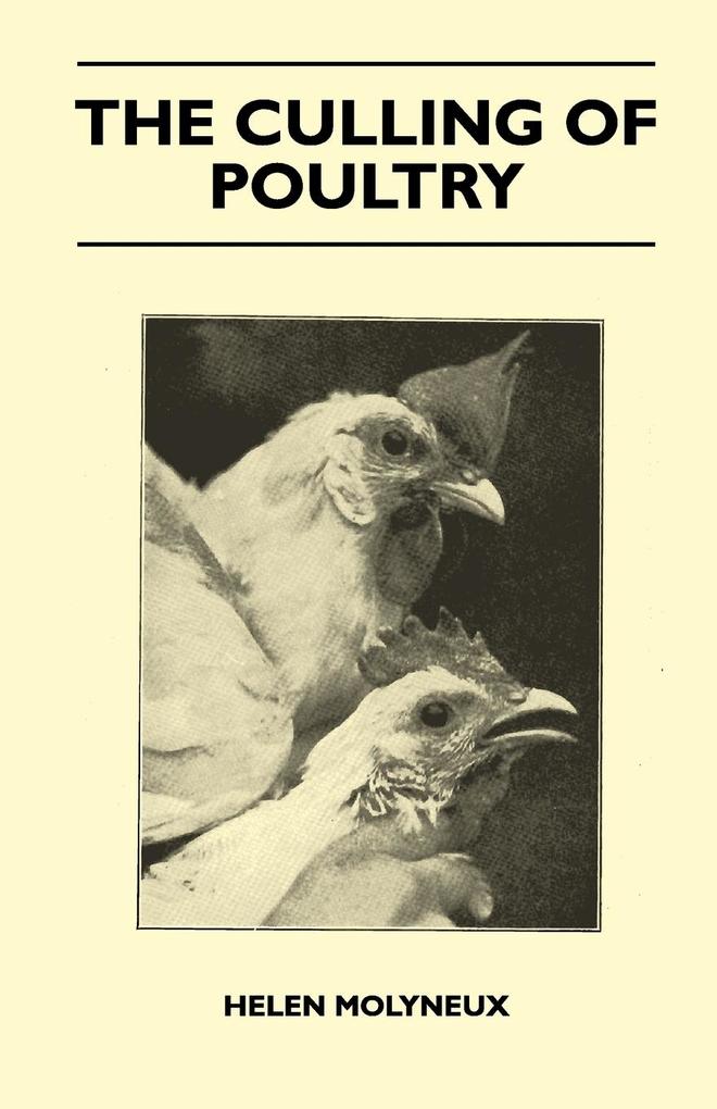 The Culling Of Poultry als Taschenbuch von Helen Molyneux