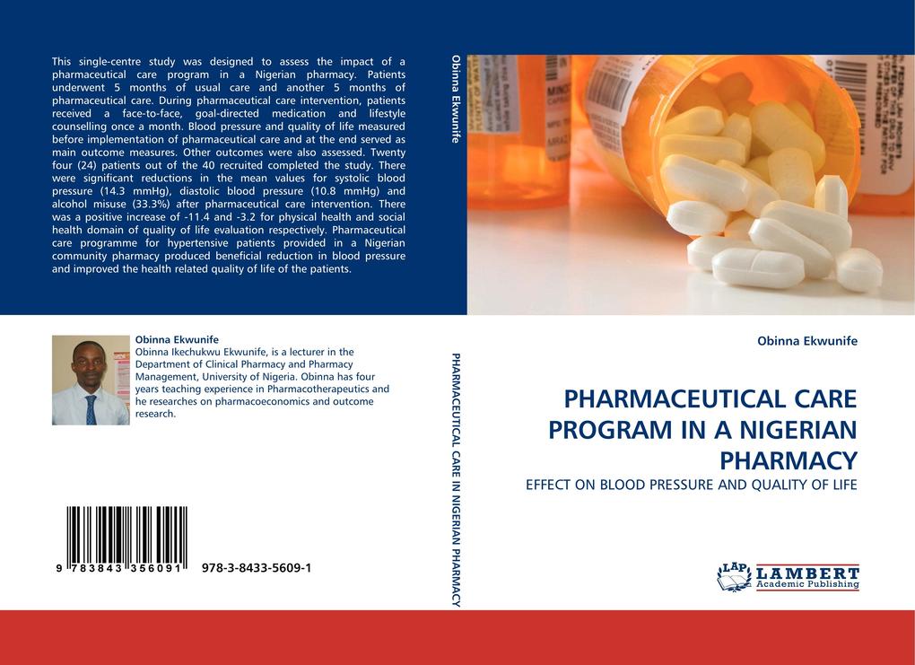 PHARMACEUTICAL CARE PROGRAM IN A NIGERIAN PHARMACY