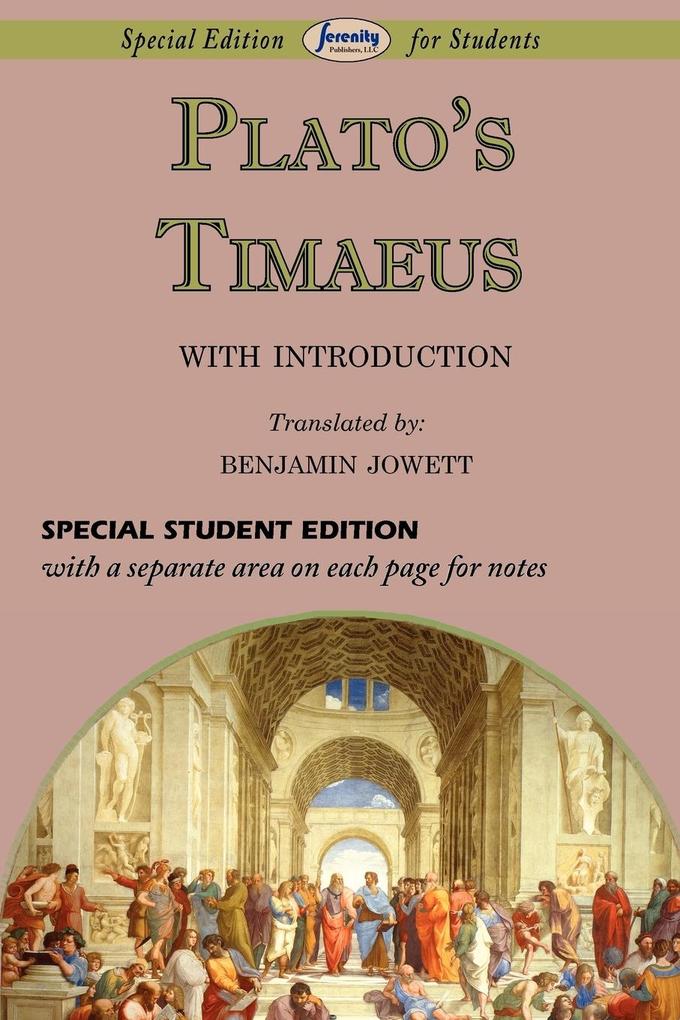 Timaeus (Special Edition for Students) - Plato