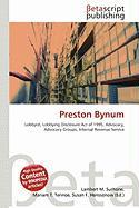 Preston Bynum