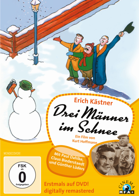 Drei Männer im Schnee