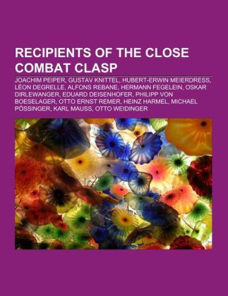 Recipients of the Close Combat Clasp