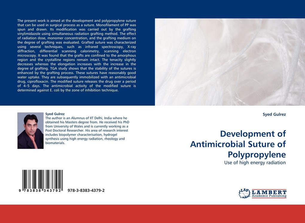 Development of Antimicrobial Suture of Polypropylene