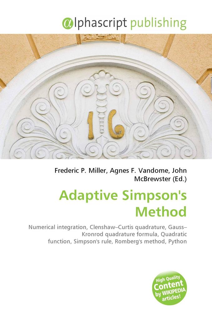Adaptive Simpson's Method