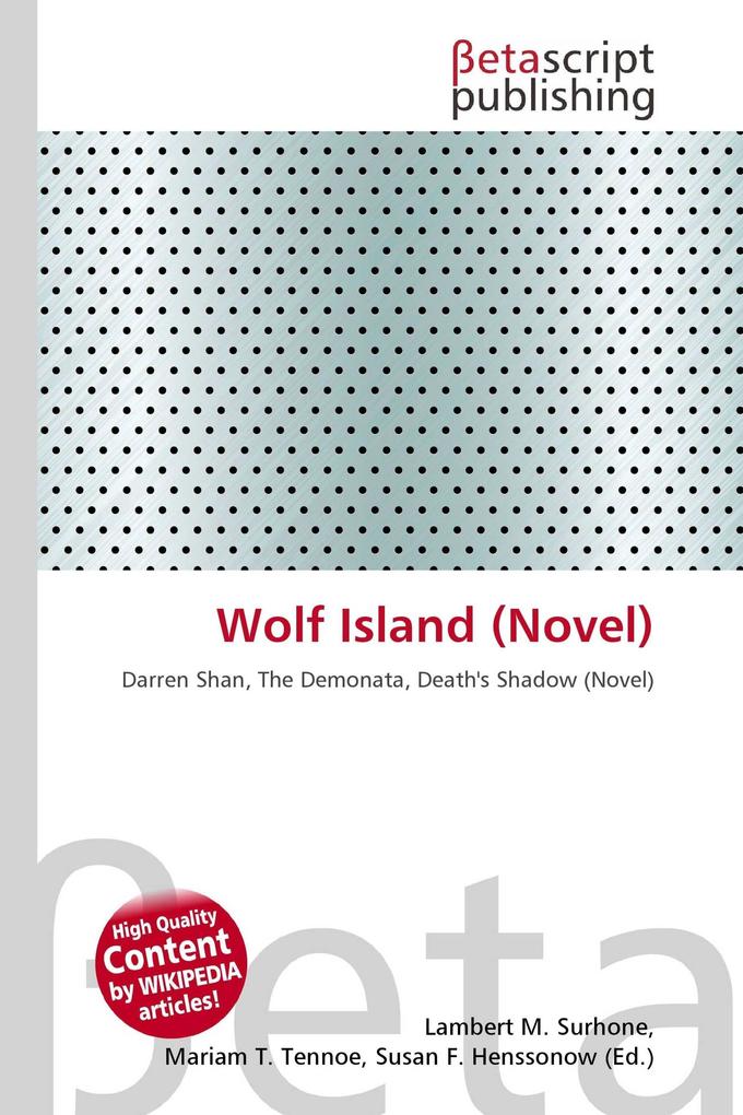 Wolf Island (Novel)