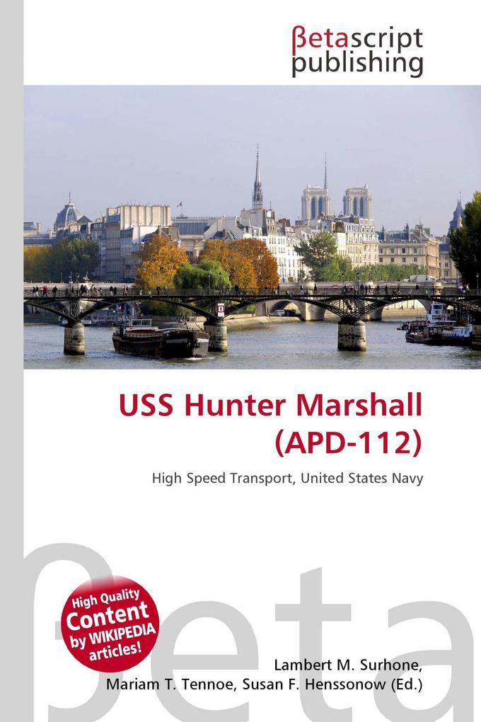 USS Hunter Marshall (APD-112)