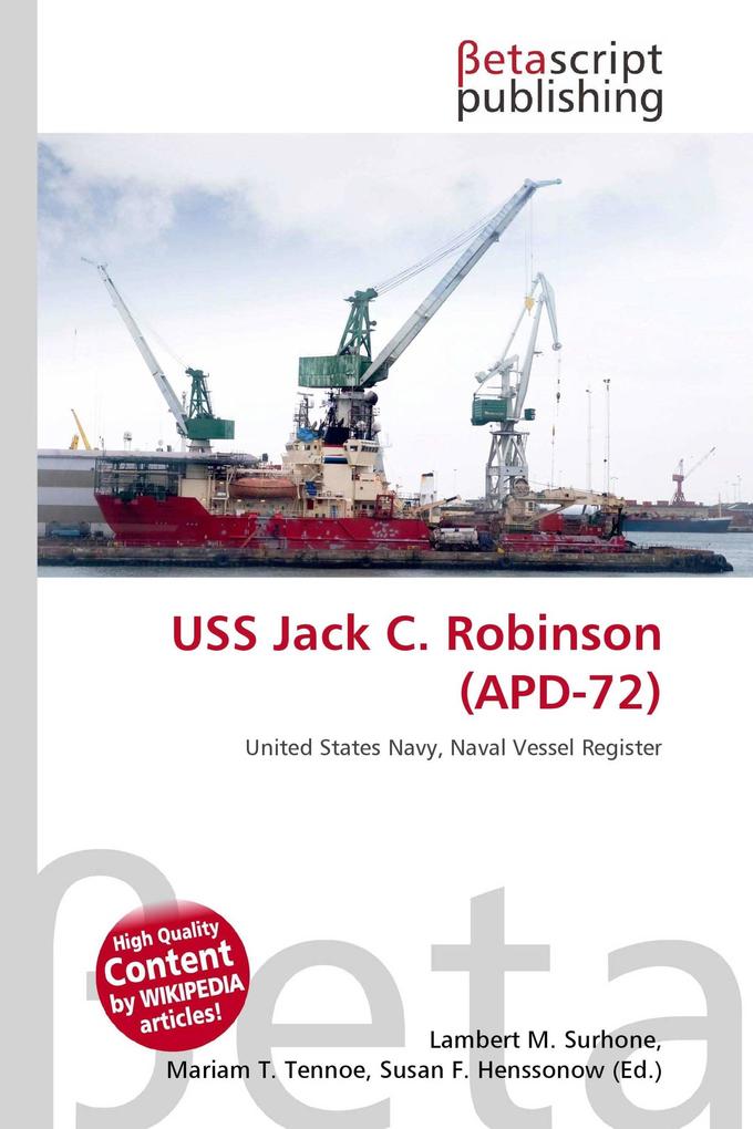 USS Jack C. Robinson (APD-72)
