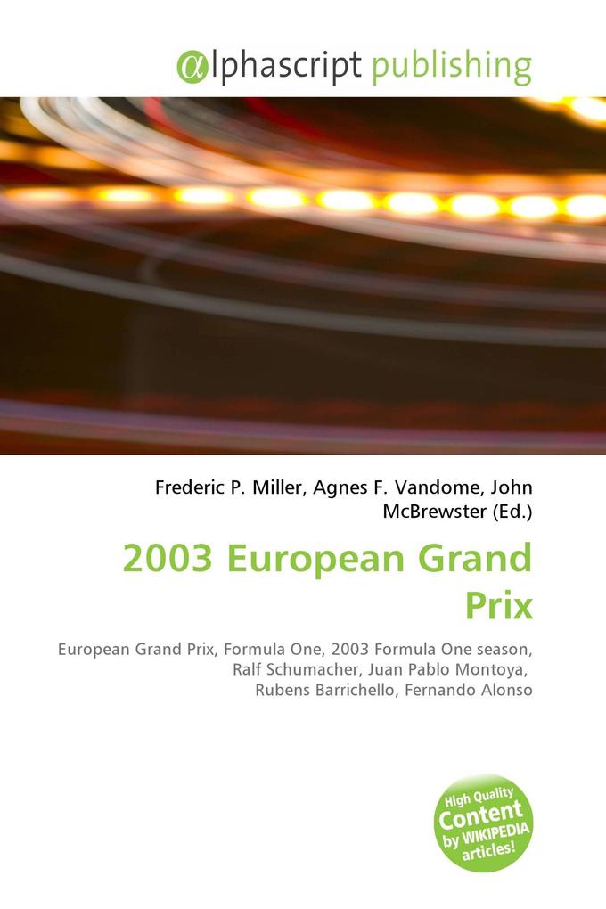 2003 European Grand Prix
