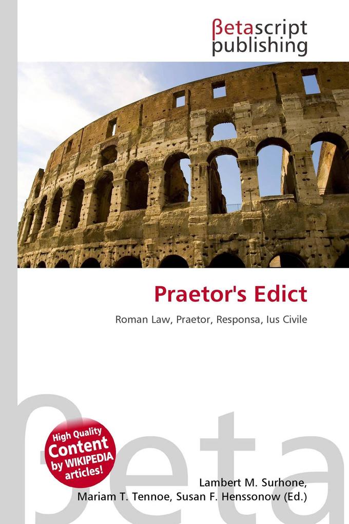 Praetor's Edict