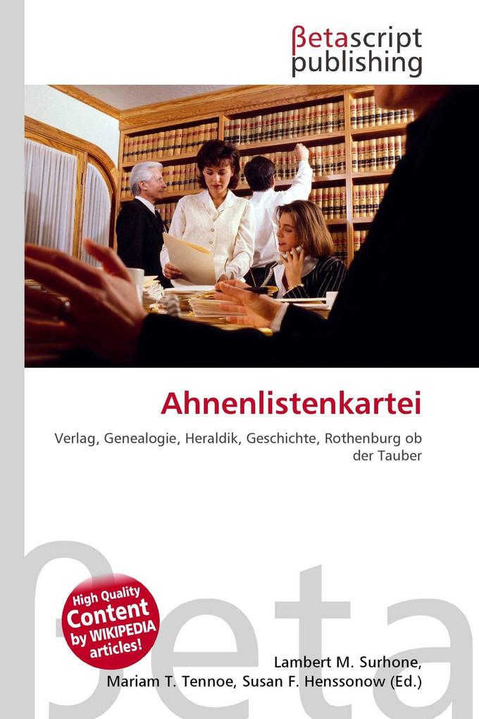Ahnenlistenkartei