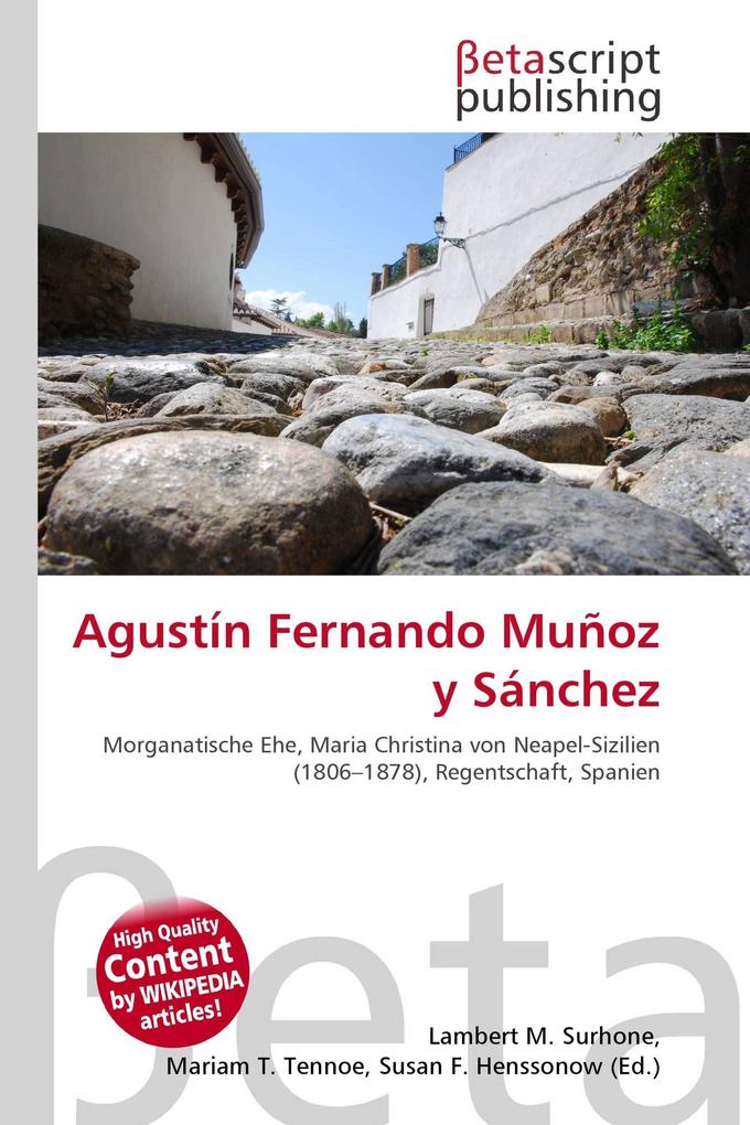 Agustín Fernando Muñoz y Sánchez