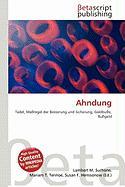 Ahndung
