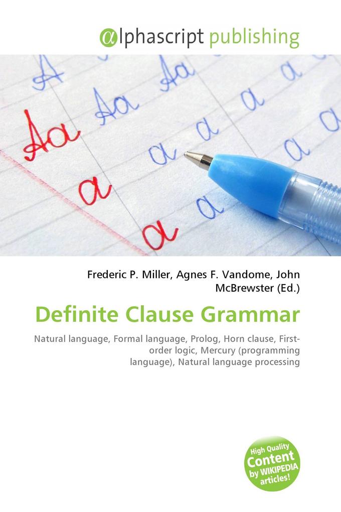 Definite Clause Grammar