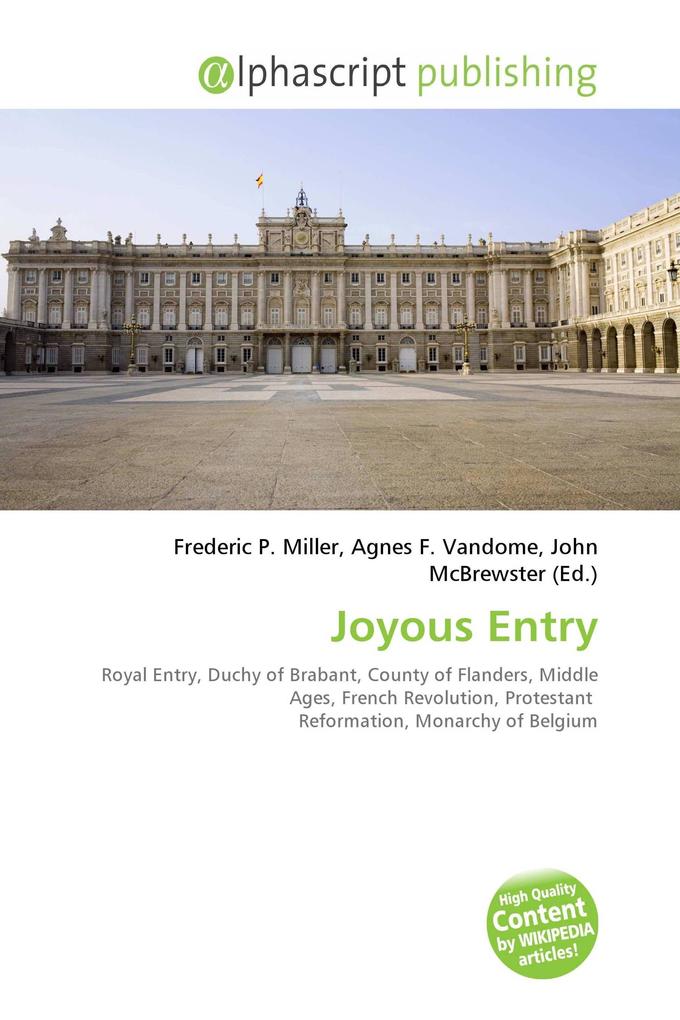 Joyous Entry