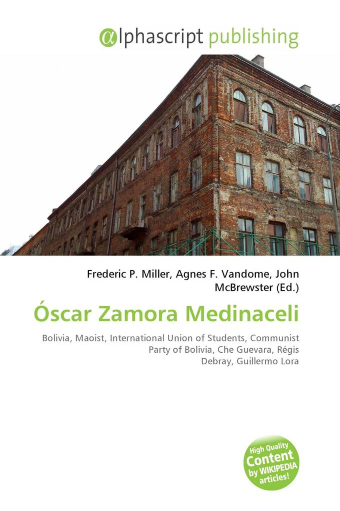 Óscar Zamora Medinaceli