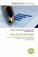 Bias of an estimator
