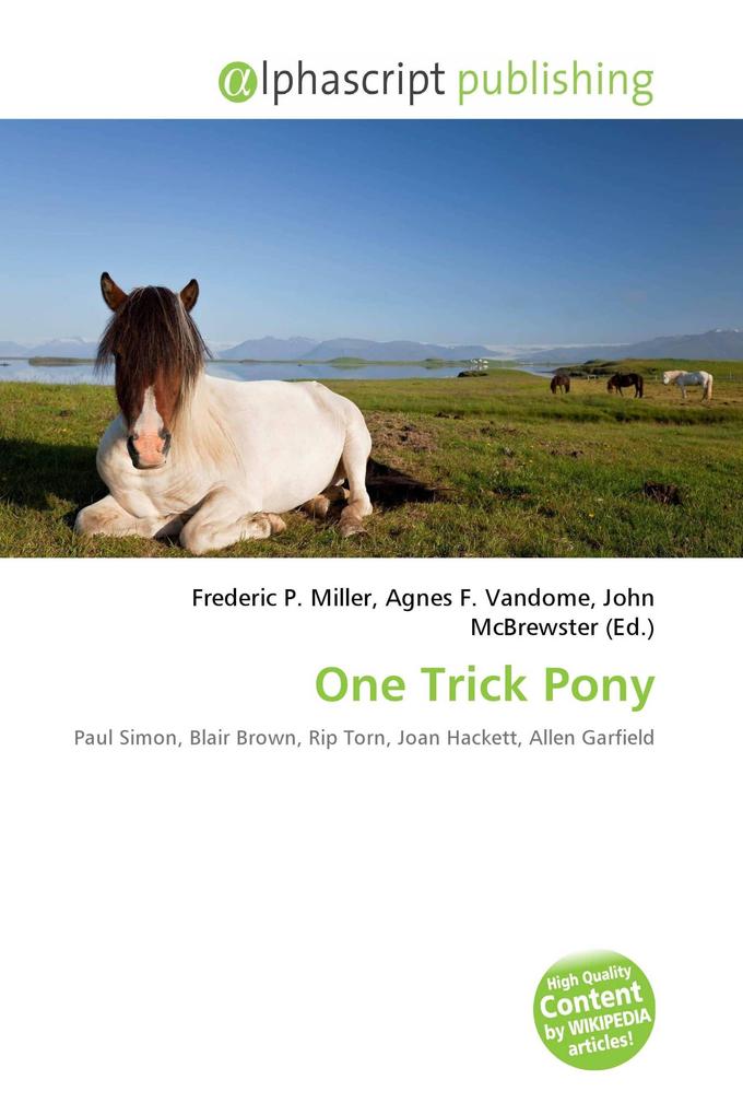 One Trick Pony