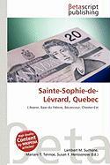 Sainte-Sophie-de-Lévrard Quebec