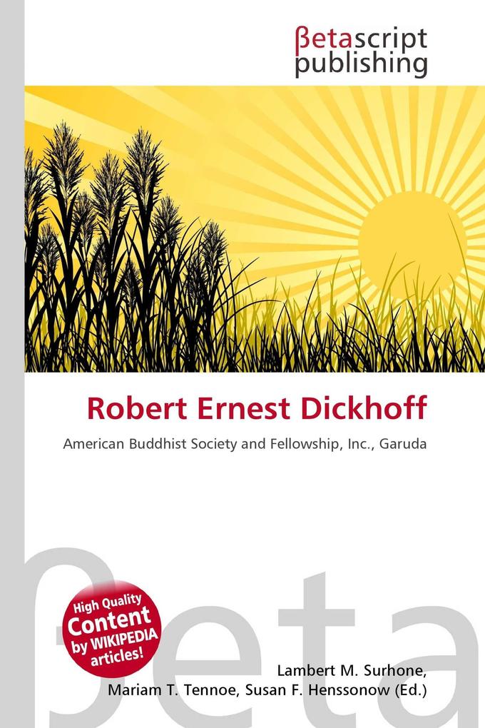 Robert Ernest Dickhoff