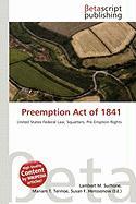 Preemption Act of 1841