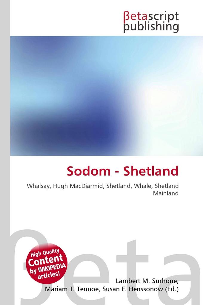 Sodom - Shetland