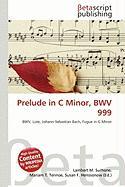 Prelude in C Minor BWV 999