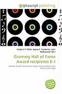 Grammy Hall of Fame Award recipients E-I