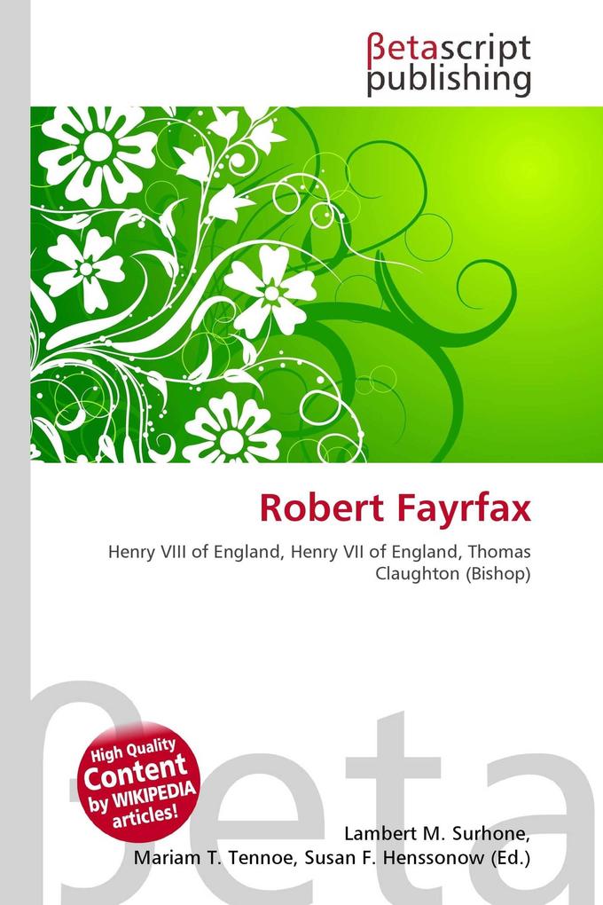 Robert Fayrfax