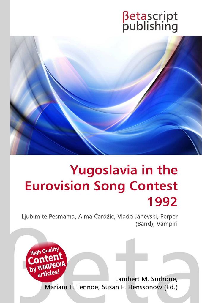 Yugoslavia in the Eurovision Song Contest 1992