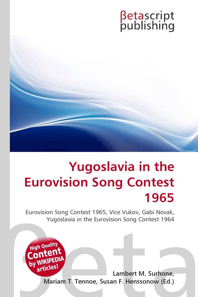 Yugoslavia in the Eurovision Song Contest 1965