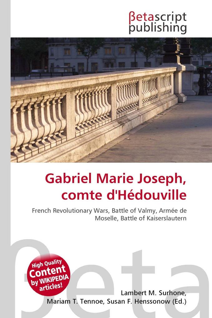 Gabriel Marie Joseph comte d'Hédouville