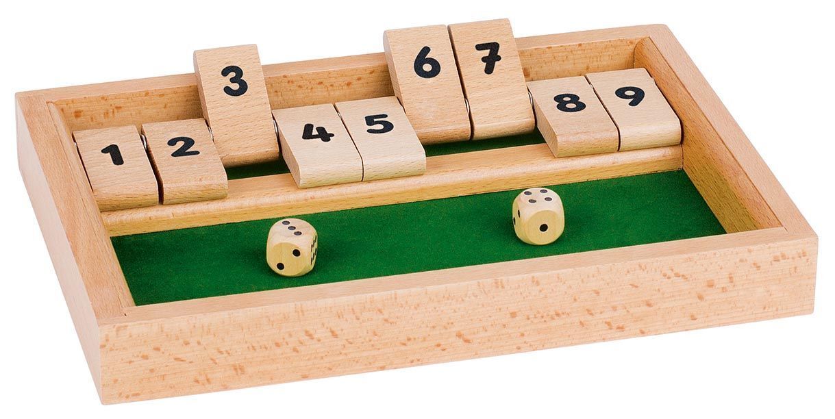 Würfelspiel Shut the box