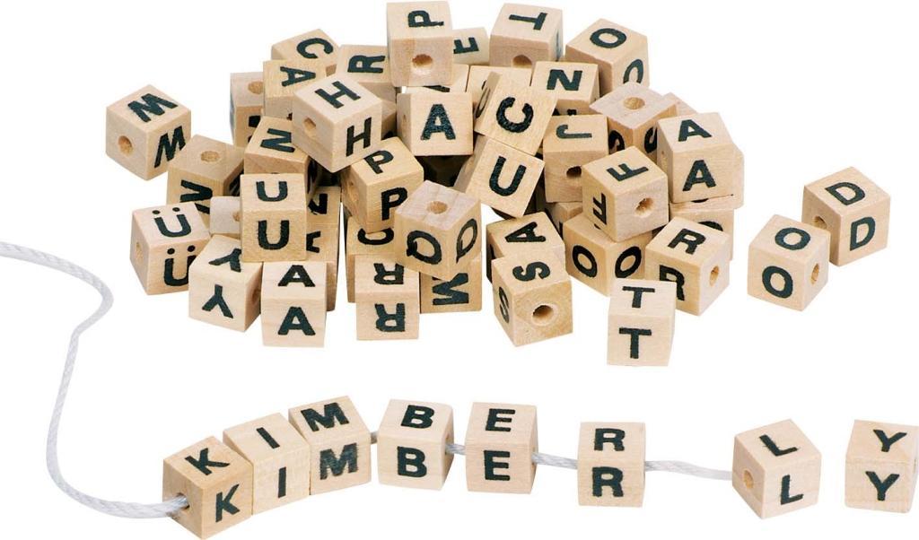 Image of Buchstabenwürfel