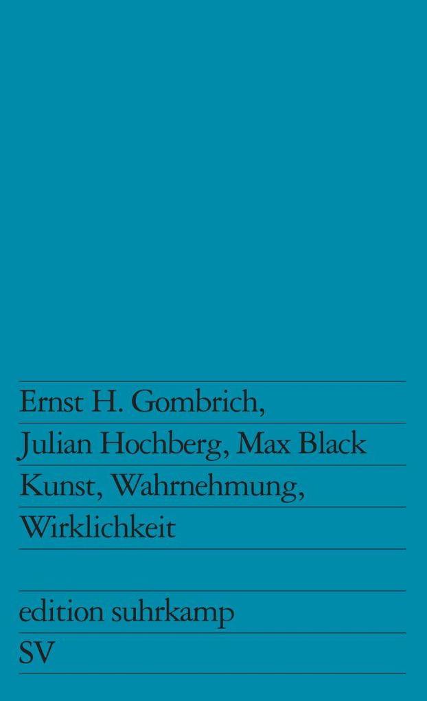 Kunst Wahrnehmung Wirklichkeit