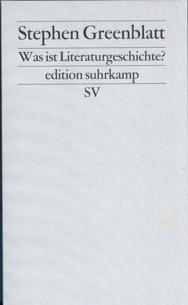 Was ist Literaturgeschichte?