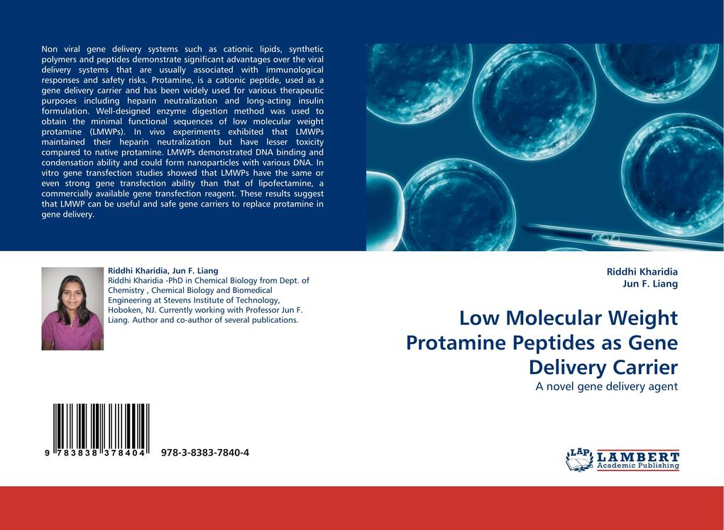 Low Molecular Weight Protamine Peptides as Gene Delivery Carrier